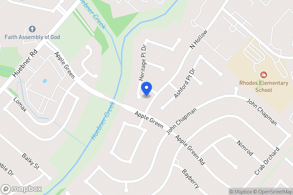 Map of 6158  Heritage Place Dr