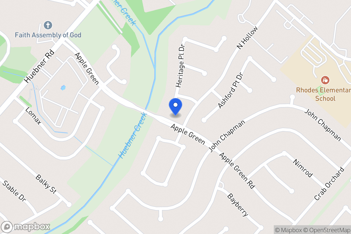 Map of 6166  Heritage Place Dr