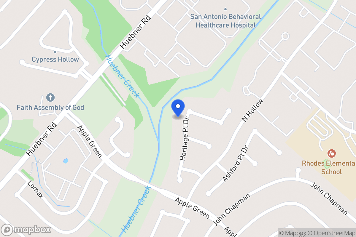Map of 6111  Heritage Place Dr