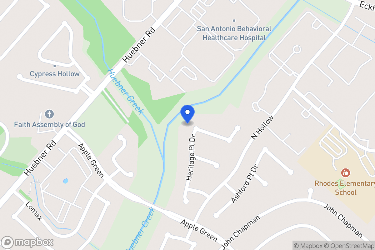 Map of 6103  Heritage Place Dr