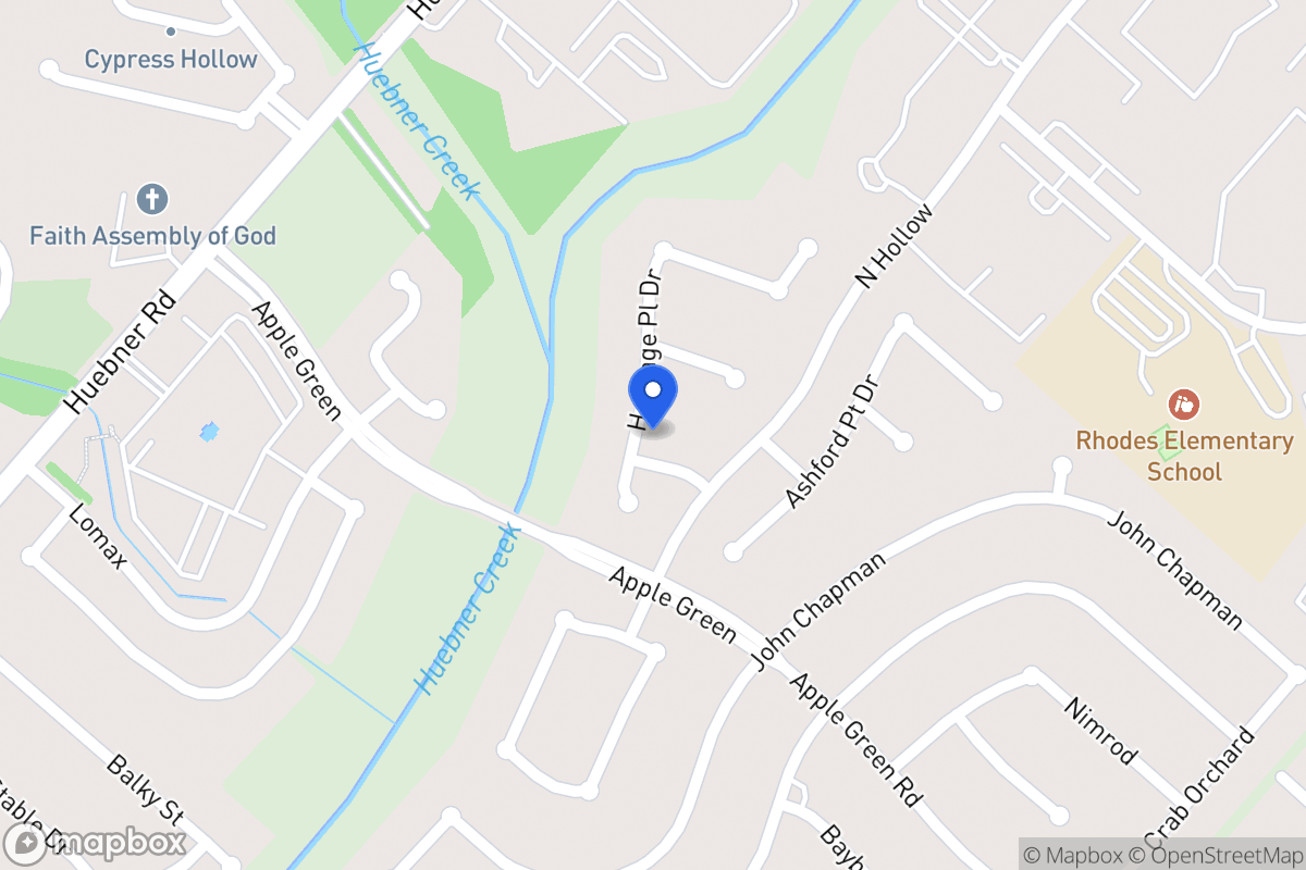 Map of 7914  Pine Manor Dr