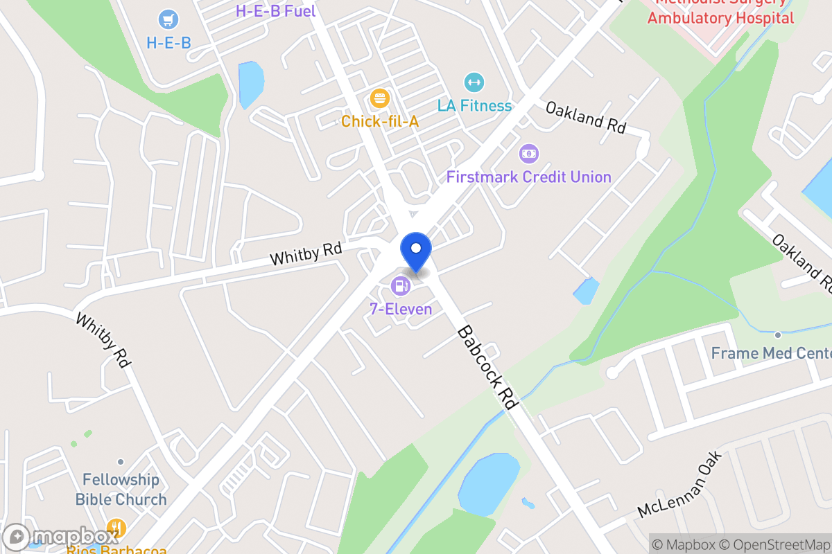 Map of 5738  Babcock Rd