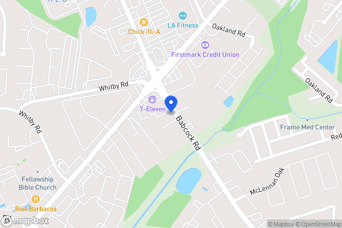 Map of 5726  Babcock Rd