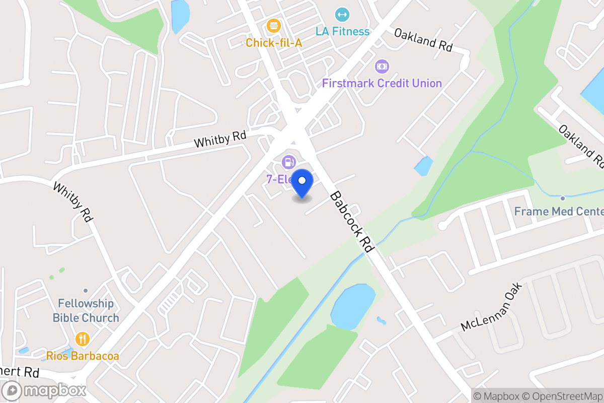 Map of 5734  Babcock Rd