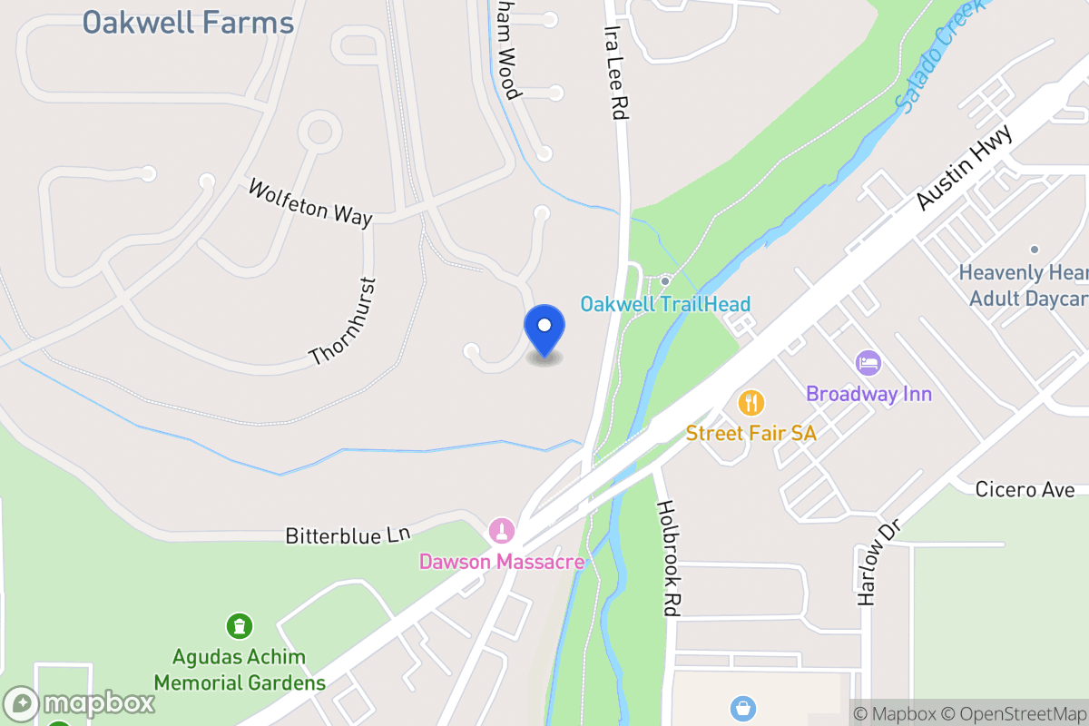 Map of 8  Renwick Ct
