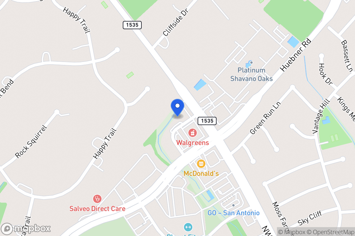 Map of 14515 Nw Military Hwy