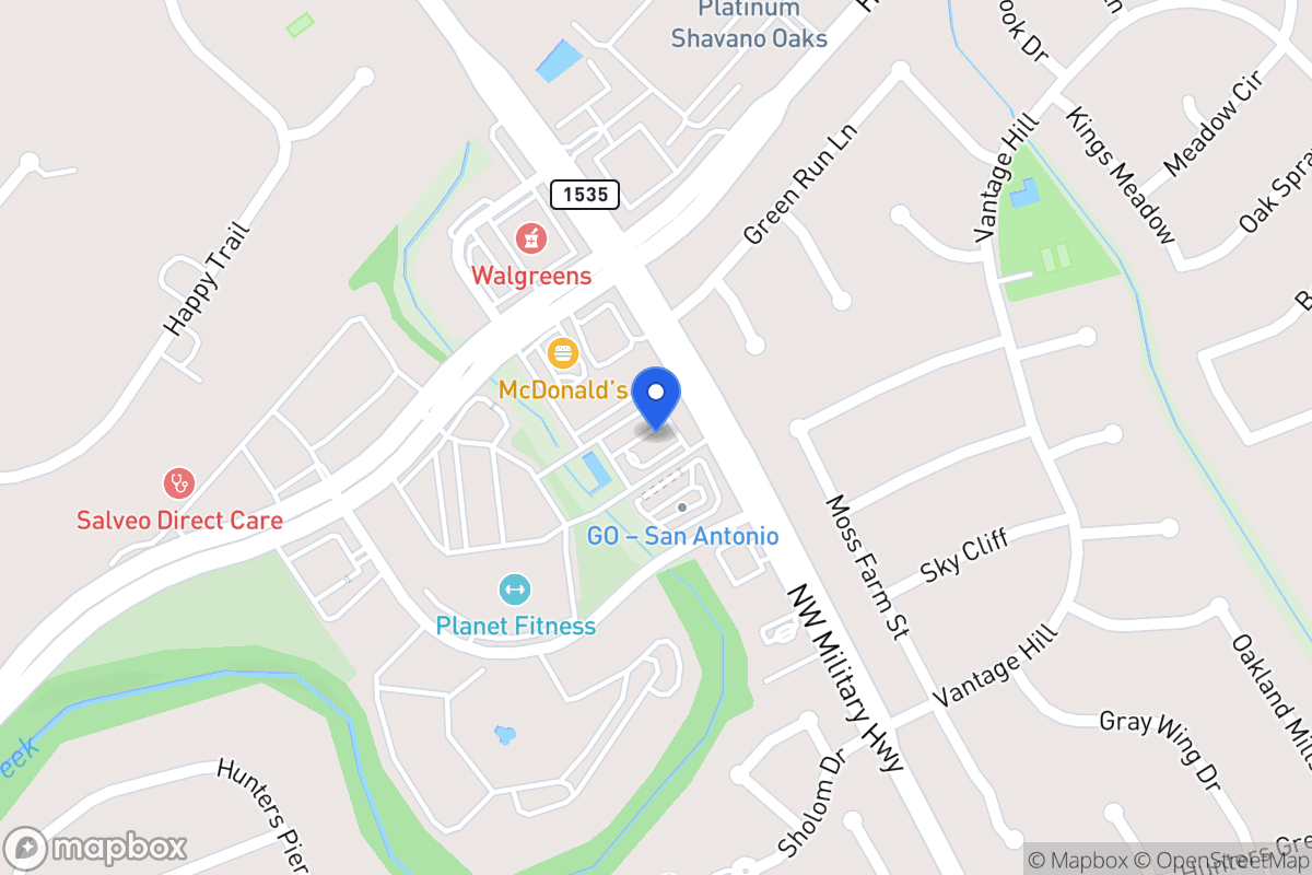 Map of 14423 Nw Military Hwy
