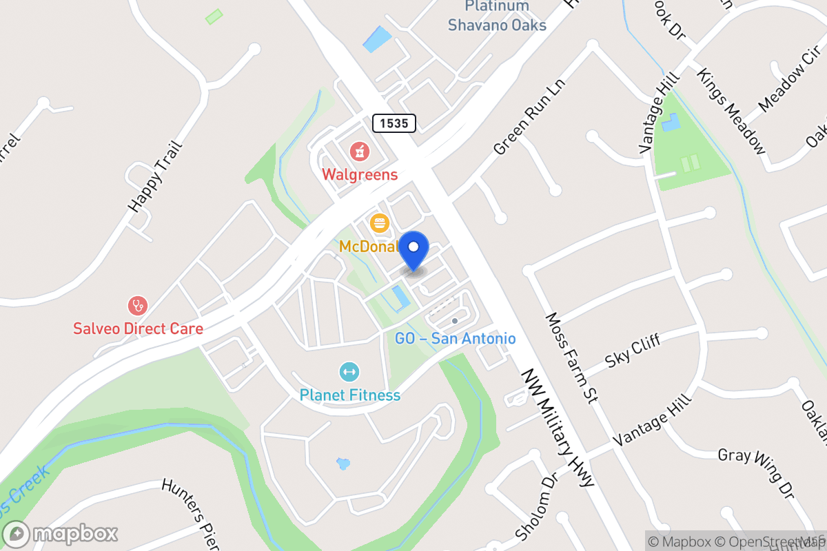 Map of 14439 Nw Military Hwy