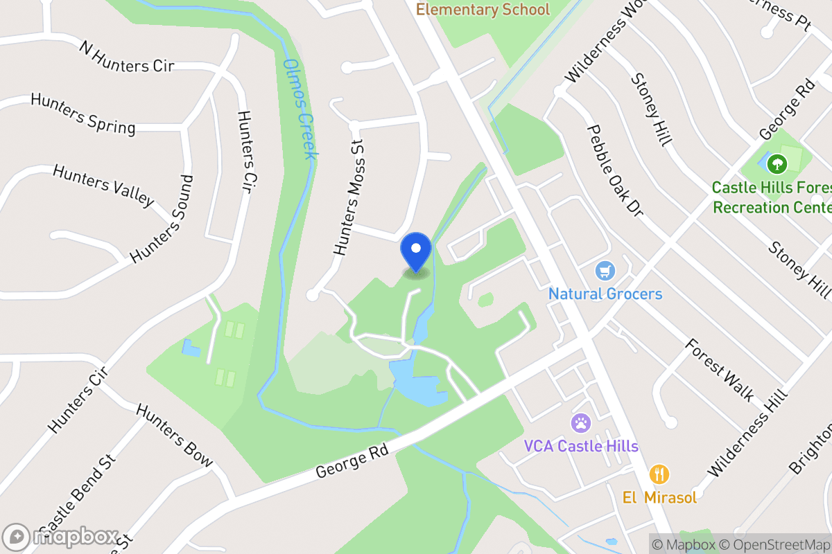 Map of 13411  George Rd