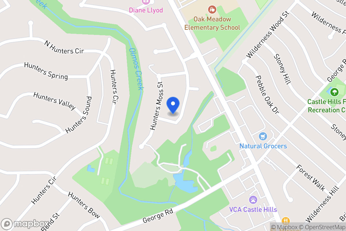 Map of 13703  Hunters Hawk St