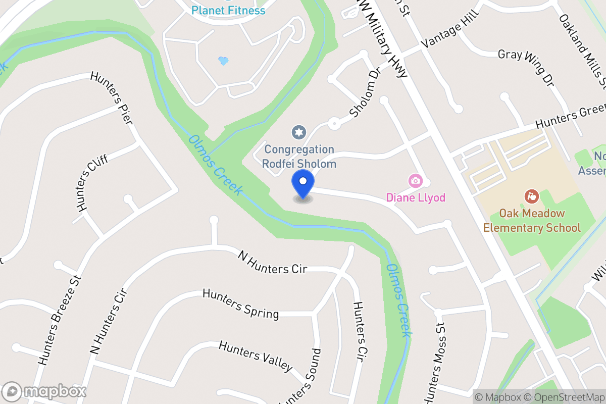 Map of 13939  Hunters Hawk St