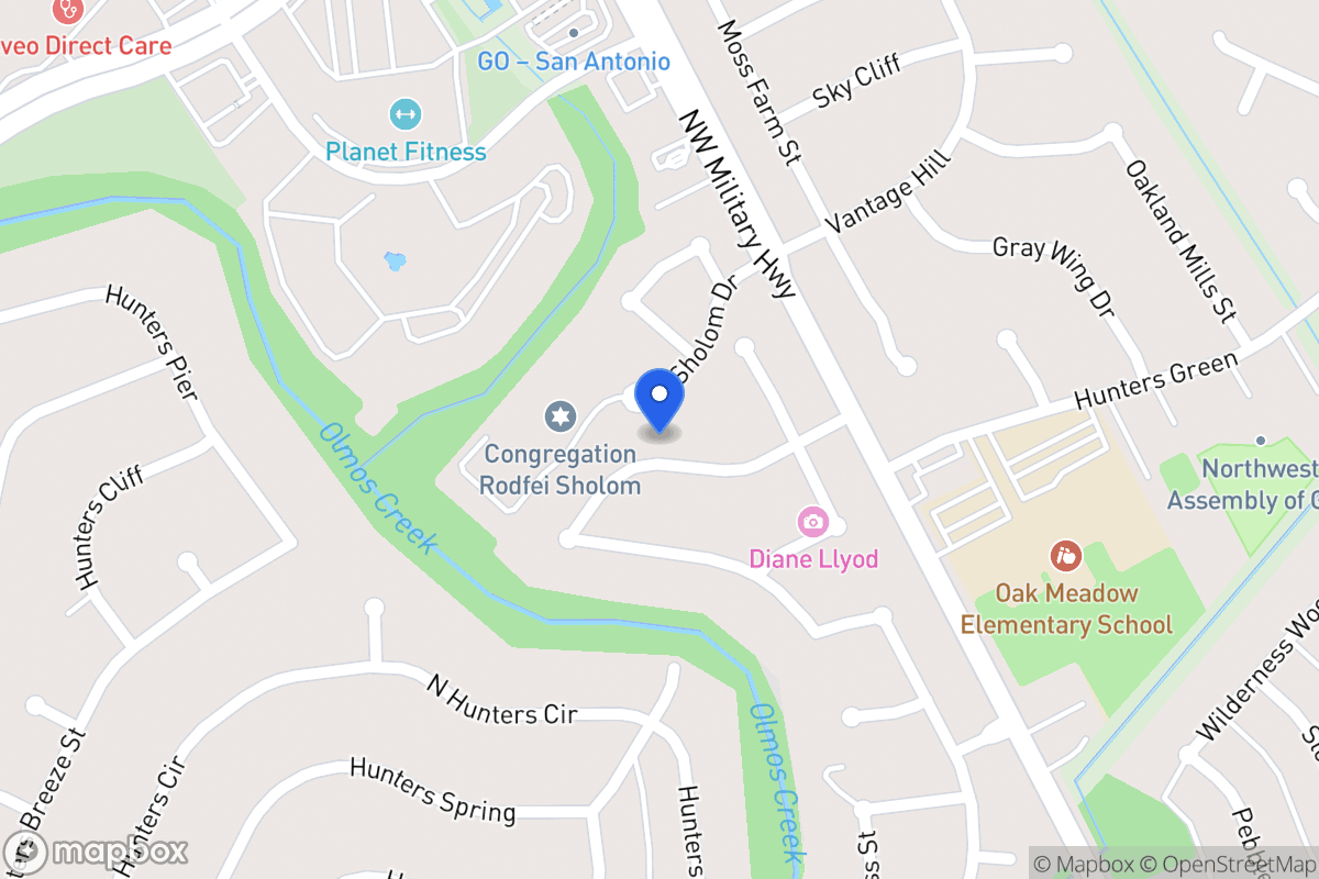 Map of 2931  Hunters Stream St