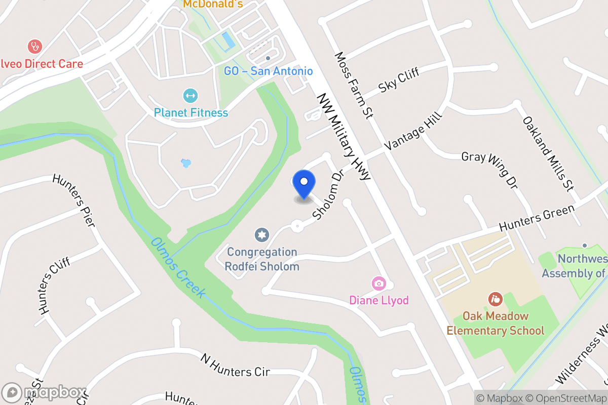 Map of 14154  Sholom Pl