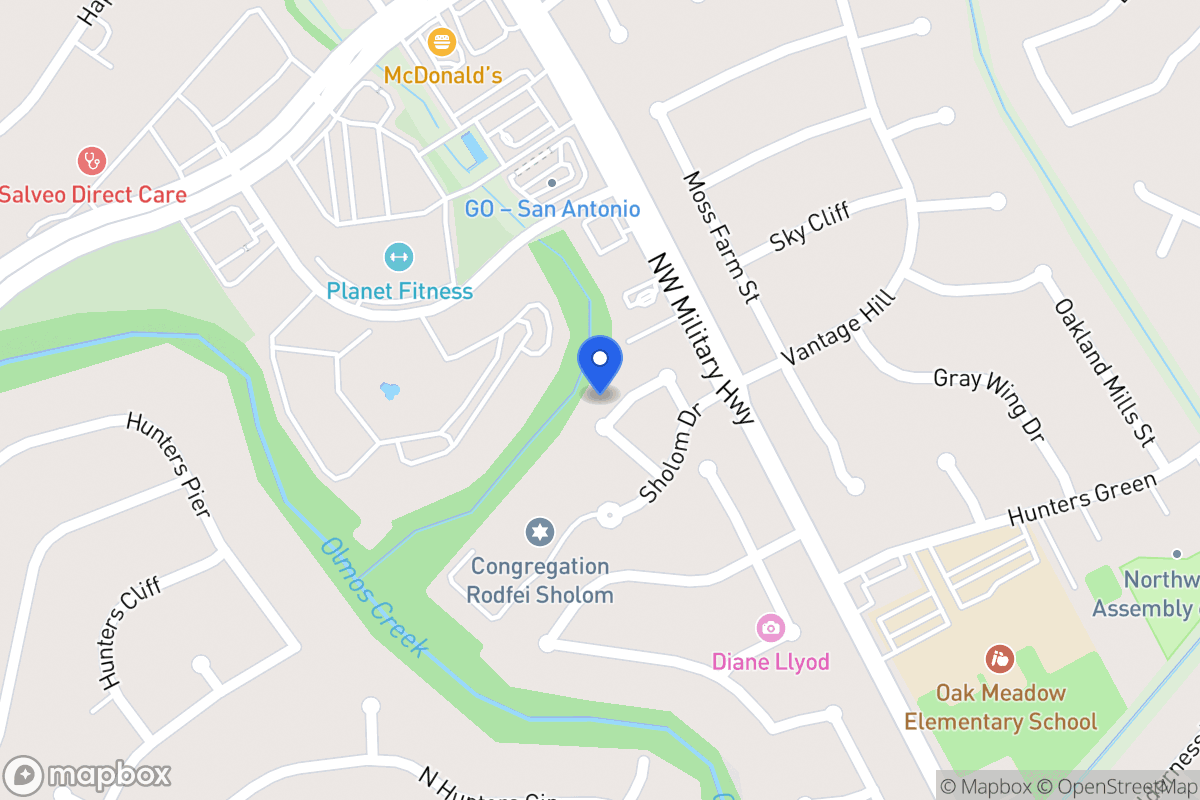 Map of 14134  Sholom Pl