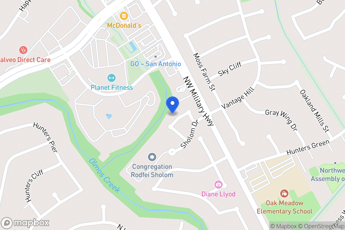 Map of 14130  Sholom Pl