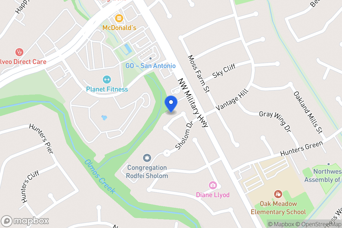 Map of 14126  Sholom Pl