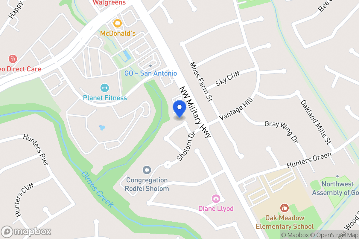 Map of 14118  Sholom Pl