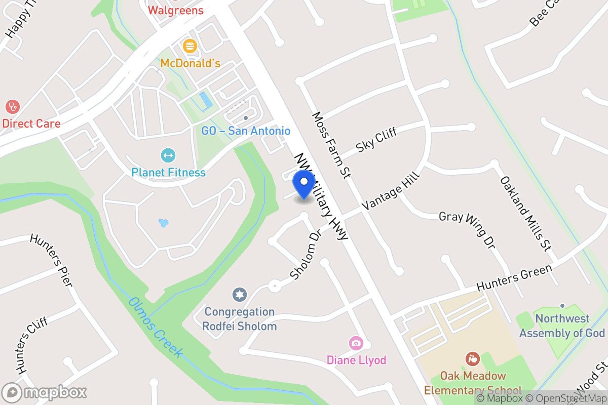 Map of 14114  Sholom Pl