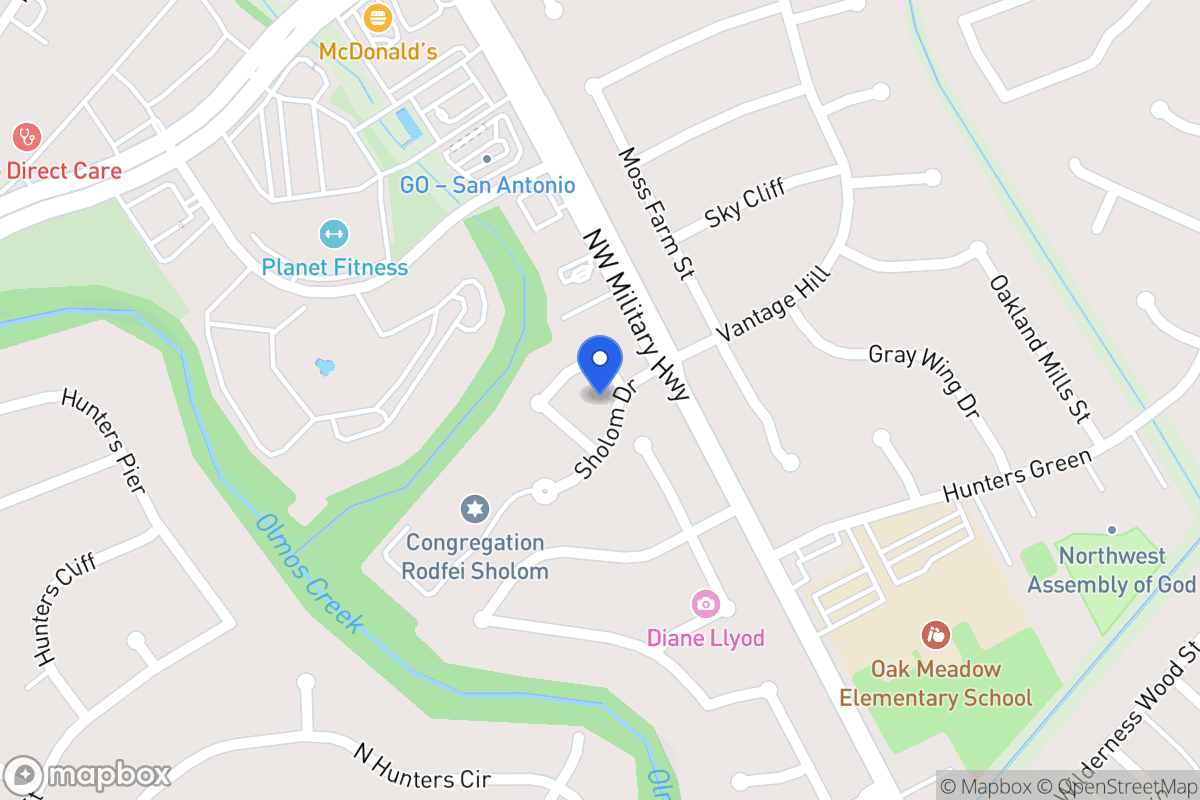Map of 14103  Sholom Pl