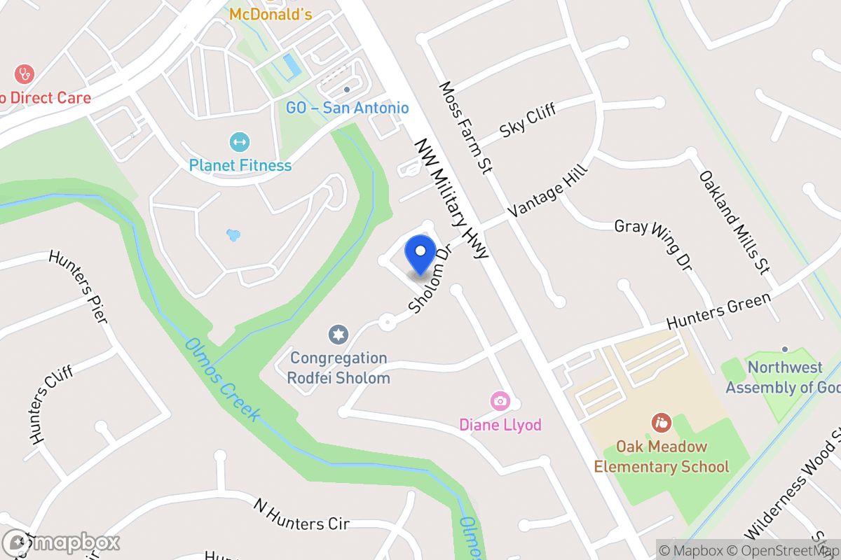 Map of 14159  Sholom Pl