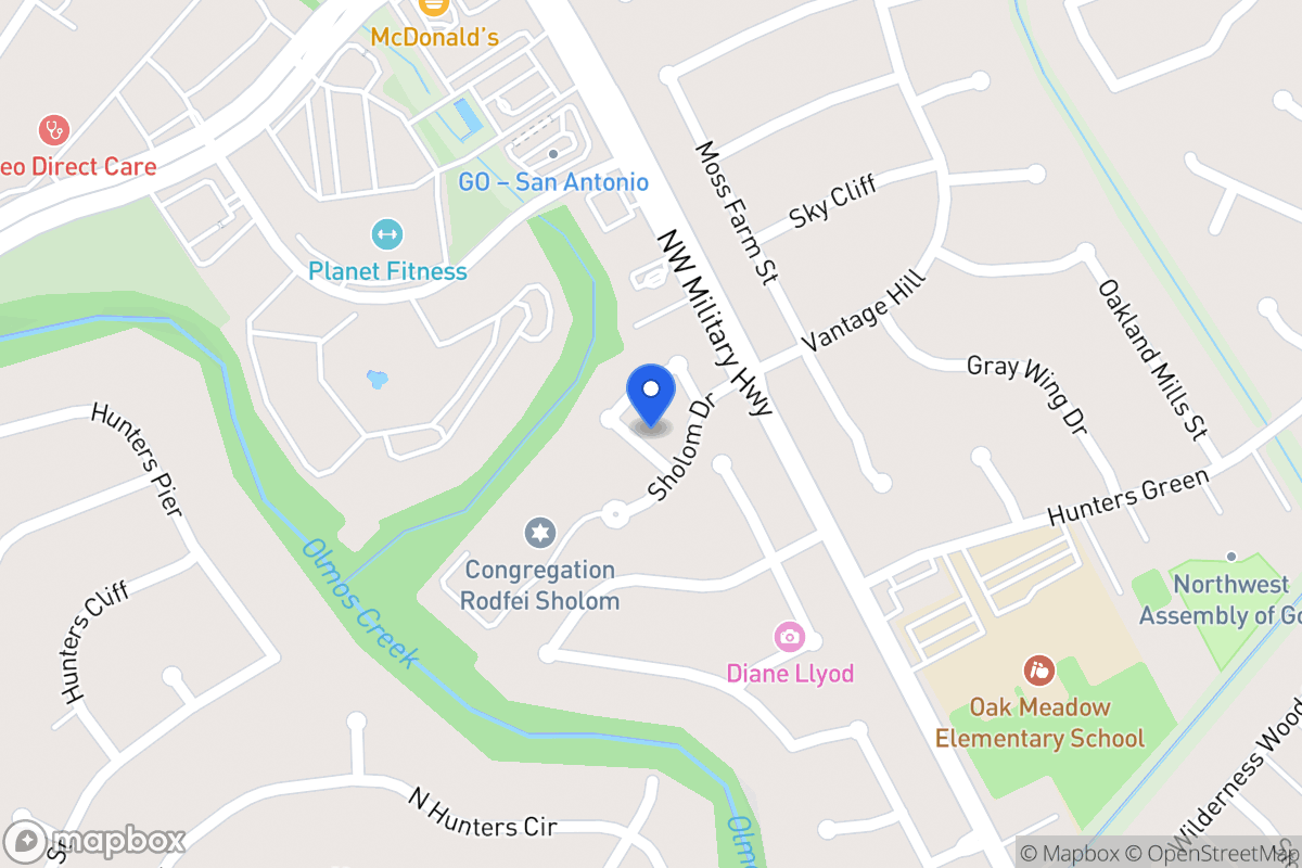Map of 14153  Sholom Pl