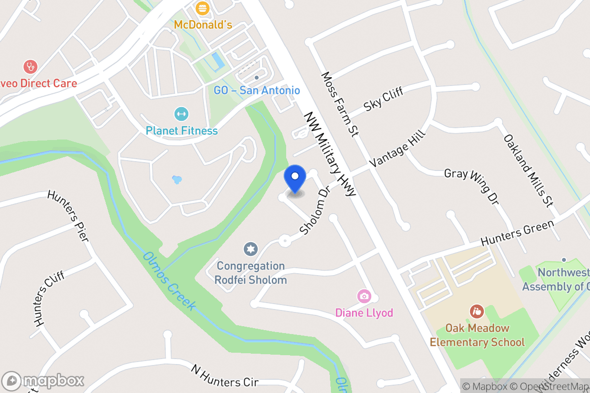 Map of 14135  Sholom Pl