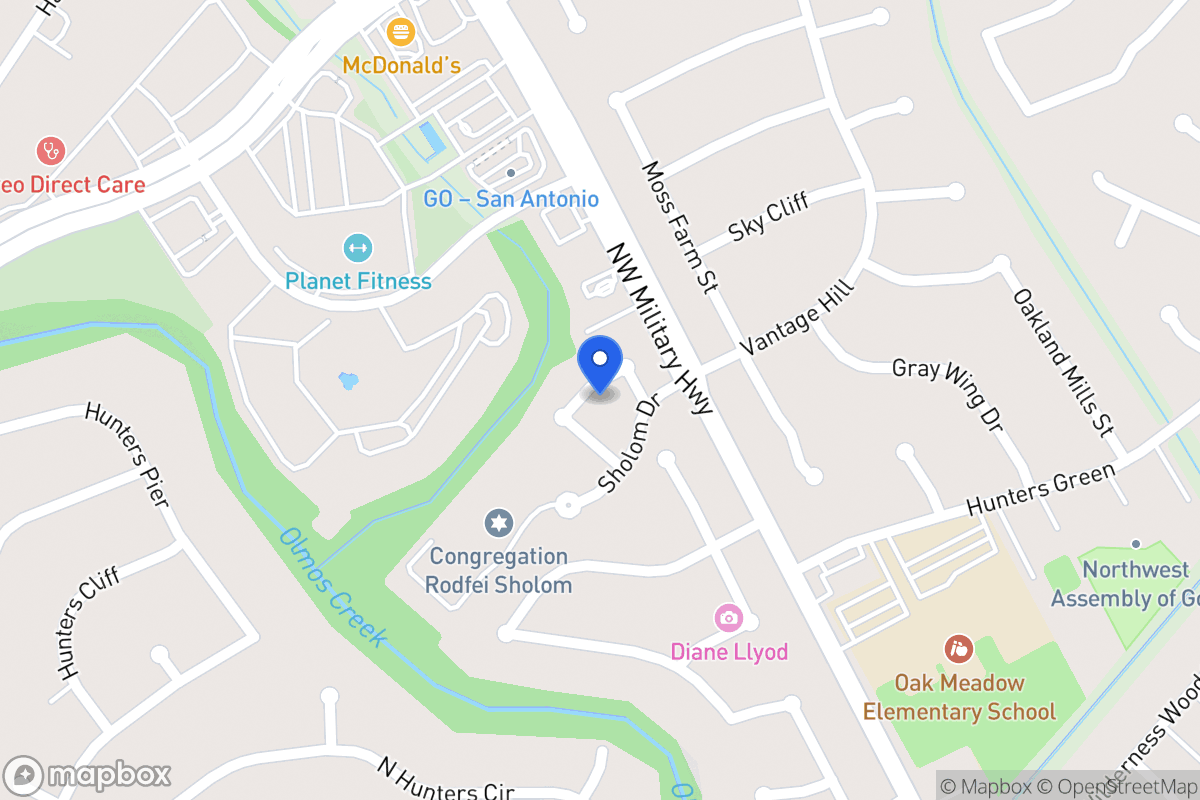 Map of 14140  Sholom Pl