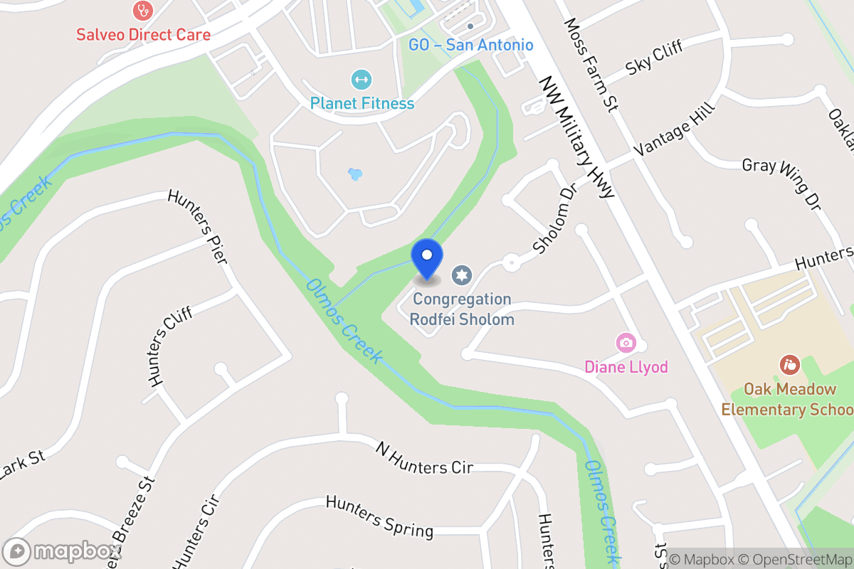 Map of 3003  Sholom Dr