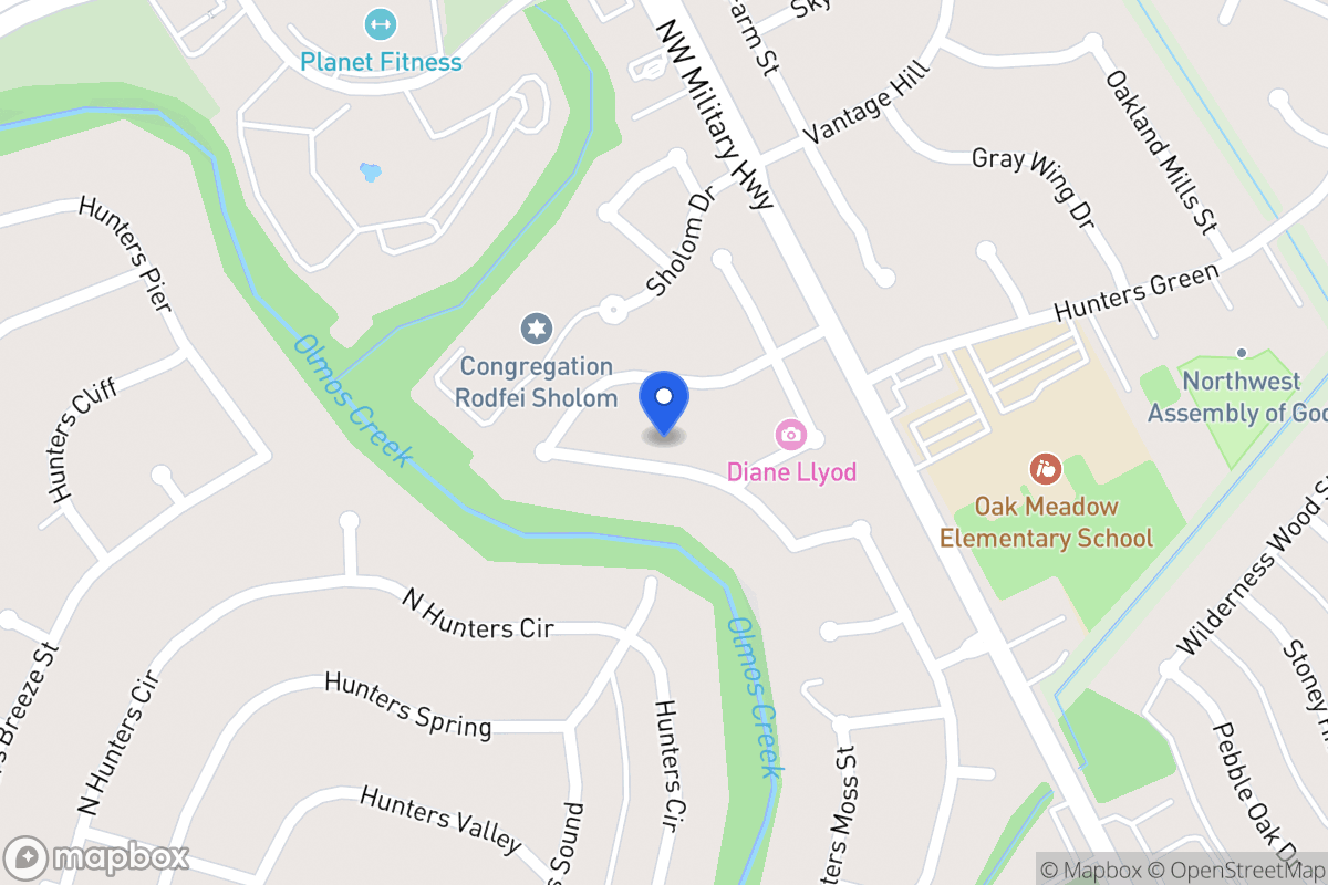Map of 13914  Hunters Hawk St