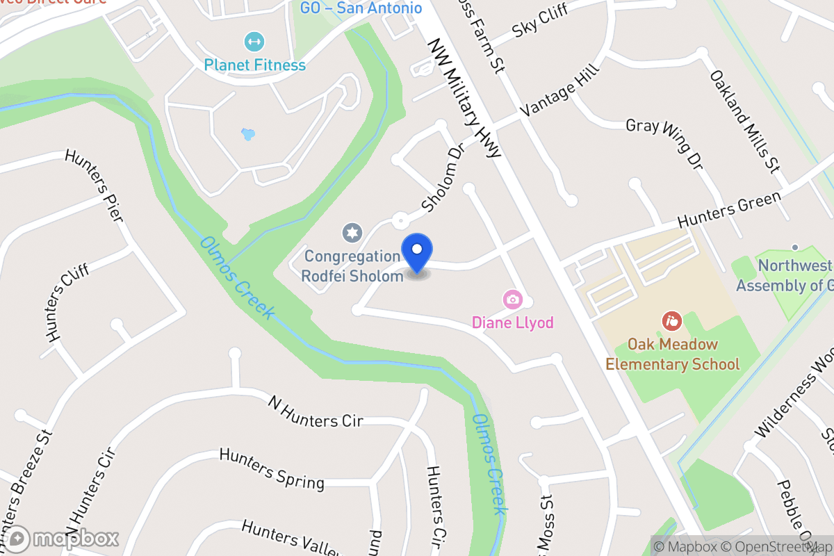 Map of 2930  Hunters Stream St