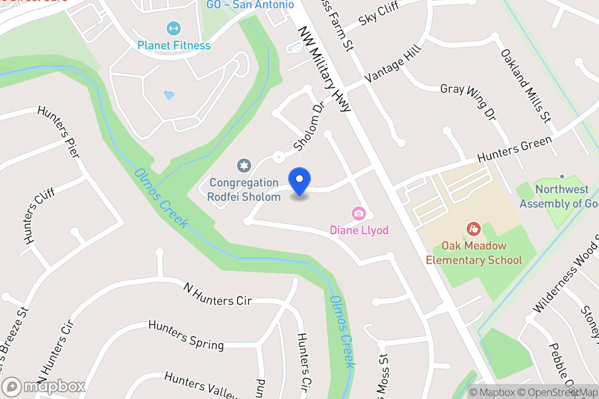 Map of 2926  Hunters Stream St