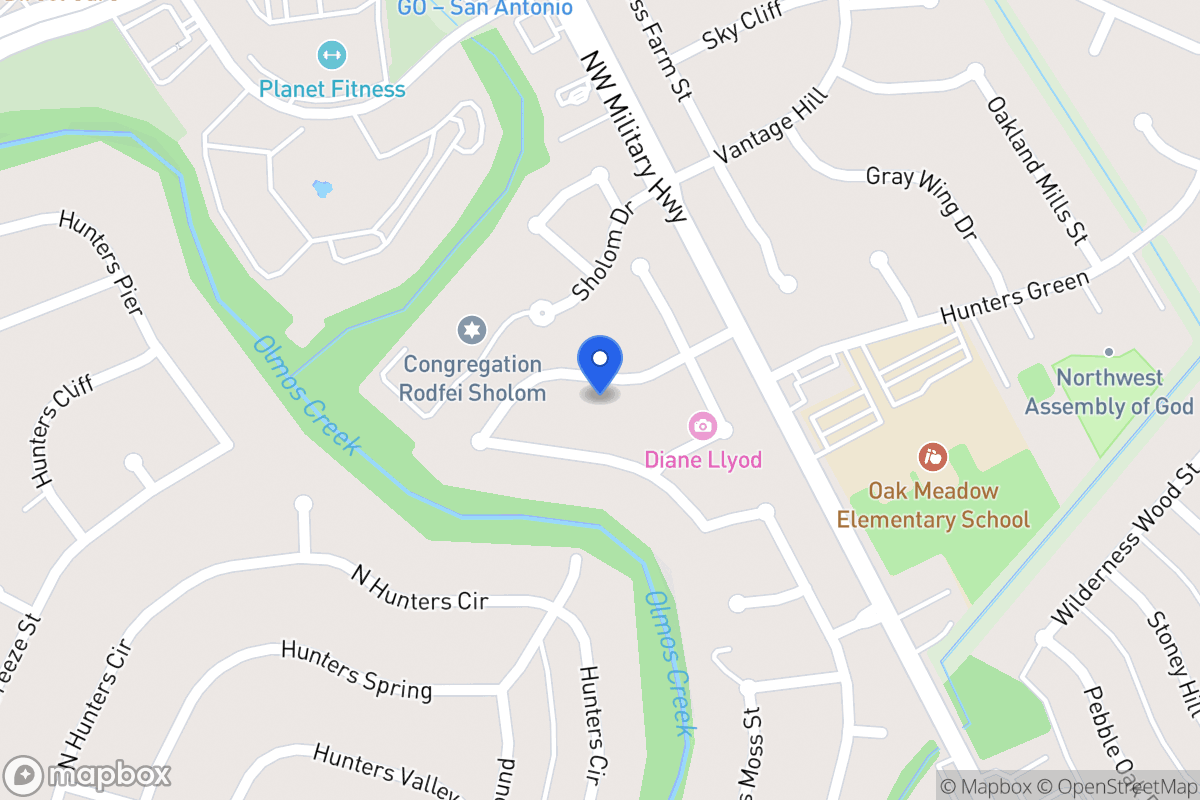 Map of 2922  Hunters Stream St