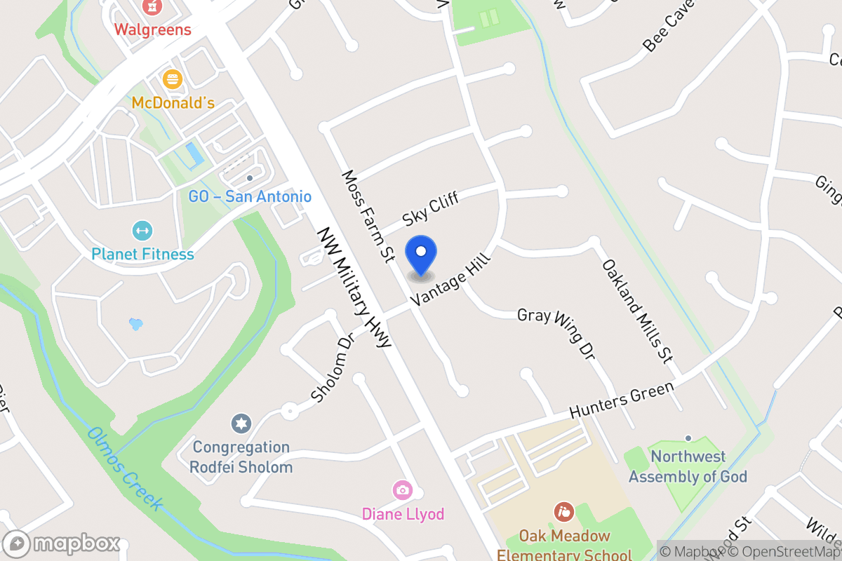 Map of 14102  Moss Farm St