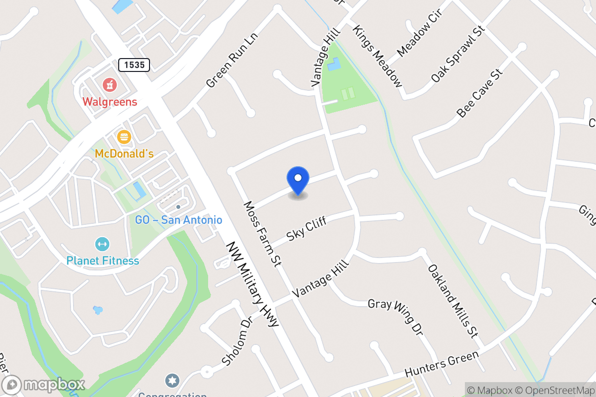 Map of 2914  Oak Falls St
