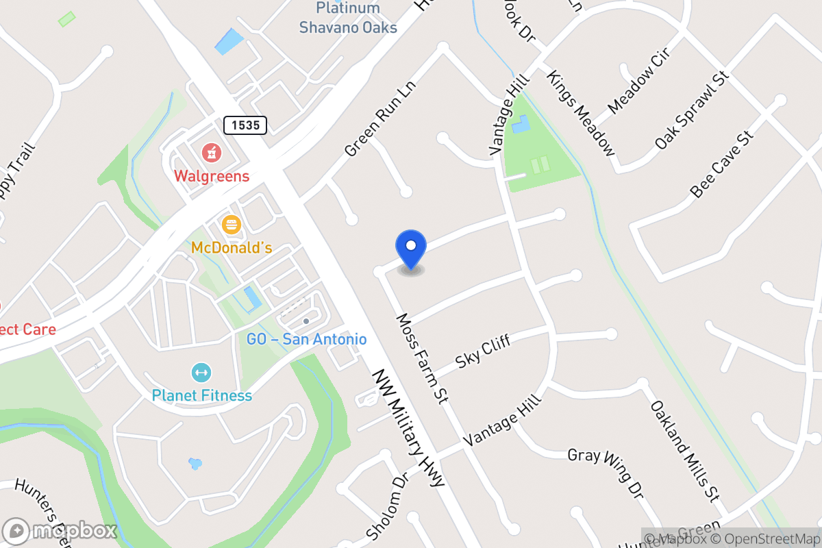 Map of 2926  Meadow Thrush St