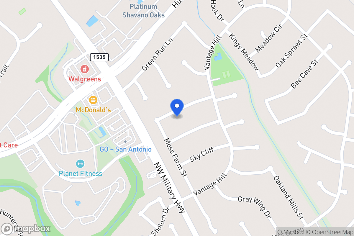 Map of 2922  Meadow Thrush St