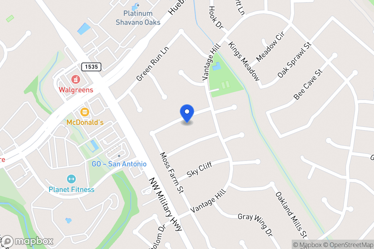 Map of 2914  Meadow Thrush St