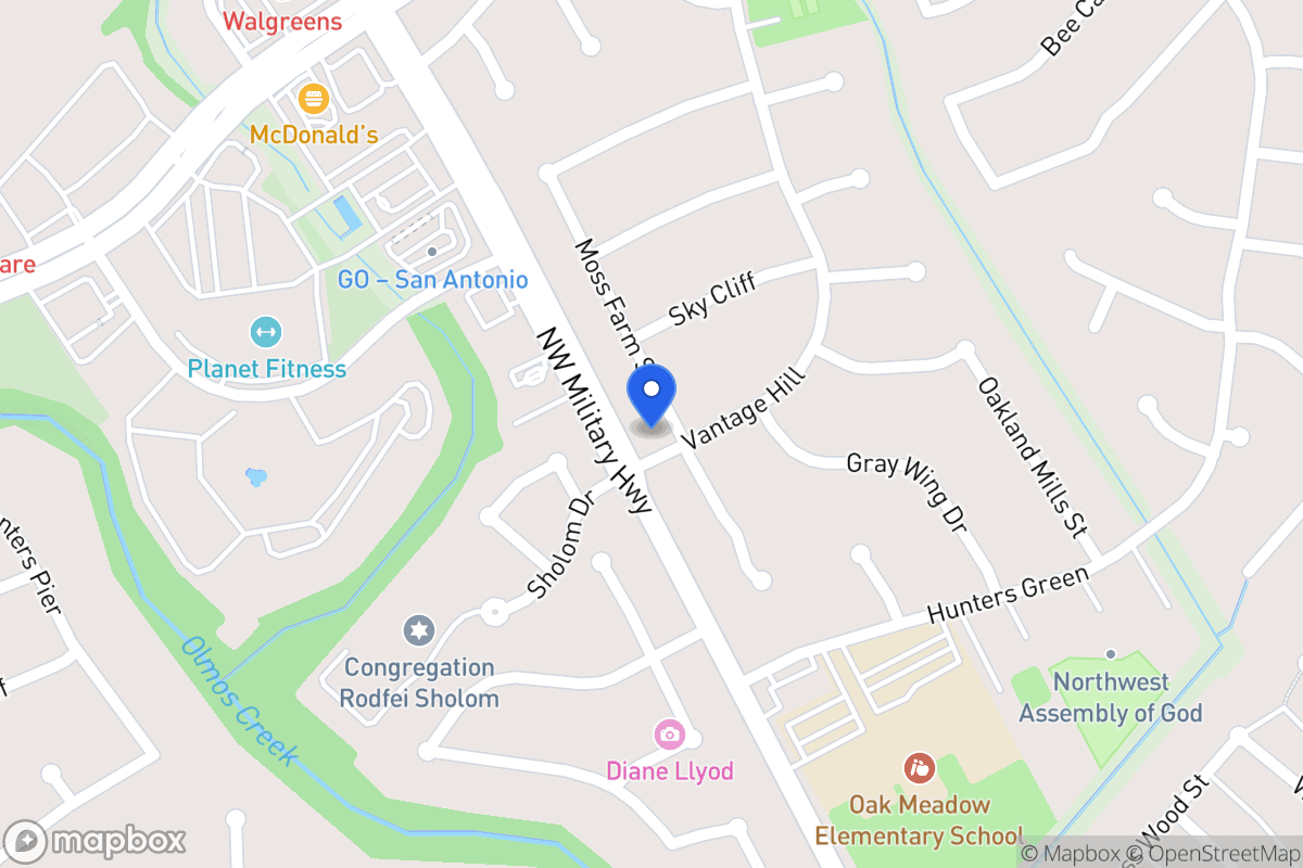Map of 14103  Moss Farm St