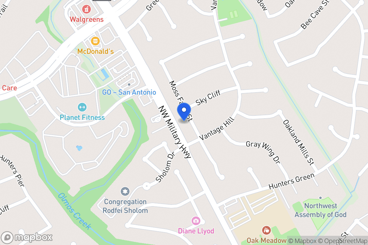 Map of 14111  Moss Farm St
