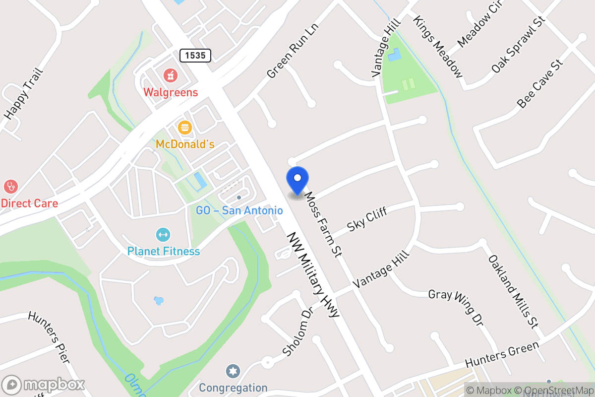 Map of 14135  Moss Farm St