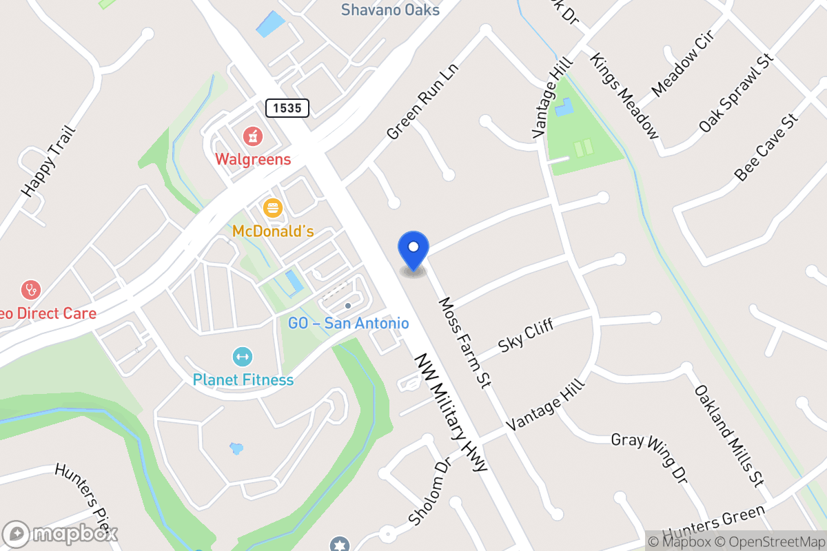 Map of 14143  Moss Farm St