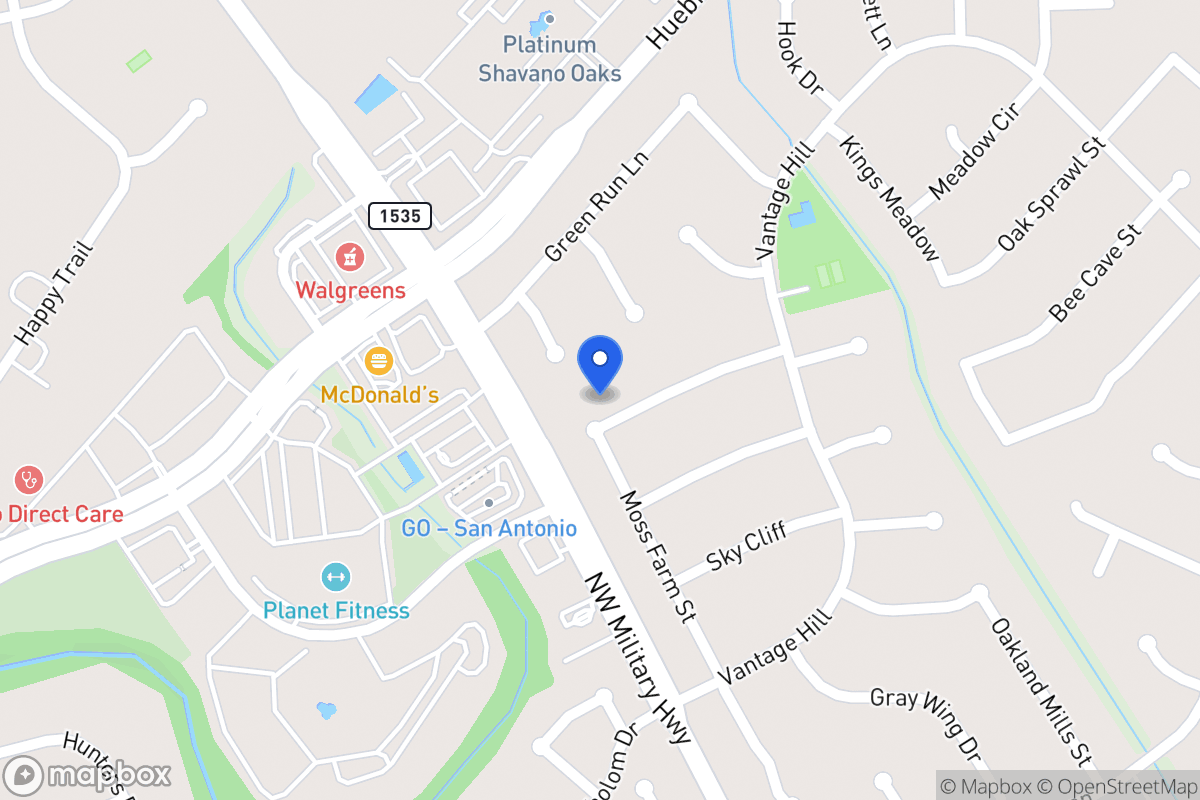 Map of 2931  Meadow Thrush St