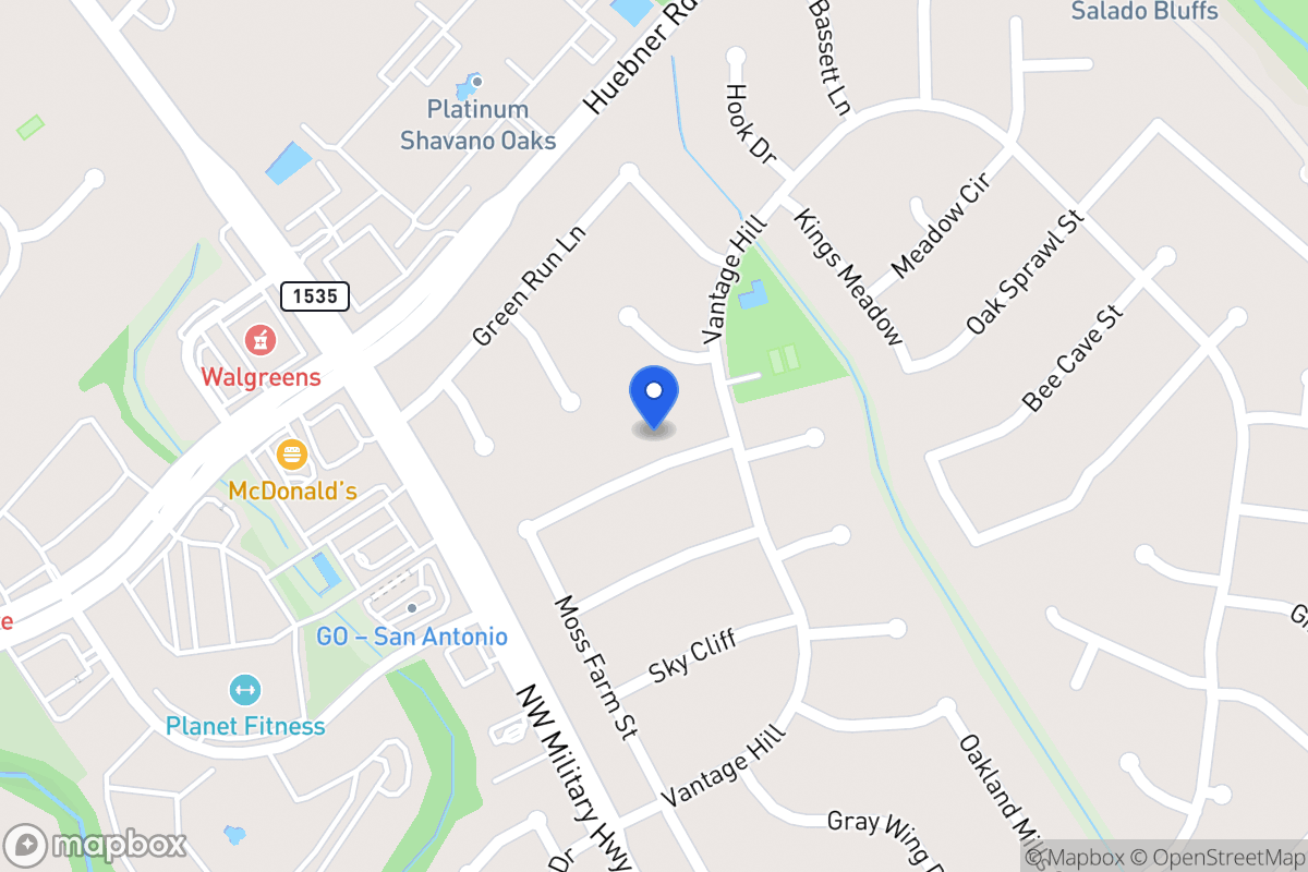 Map of 2911  Meadow Thrush St