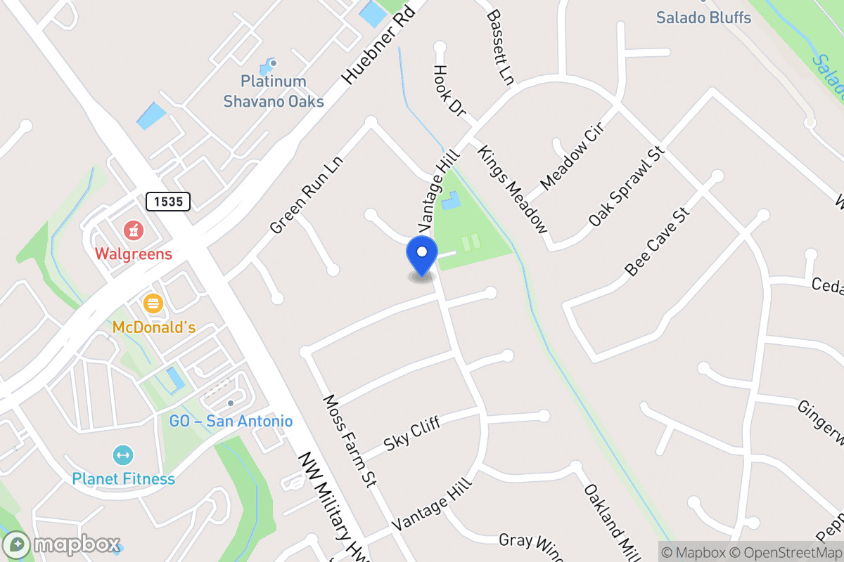 Map of 2903  Meadow Thrush St