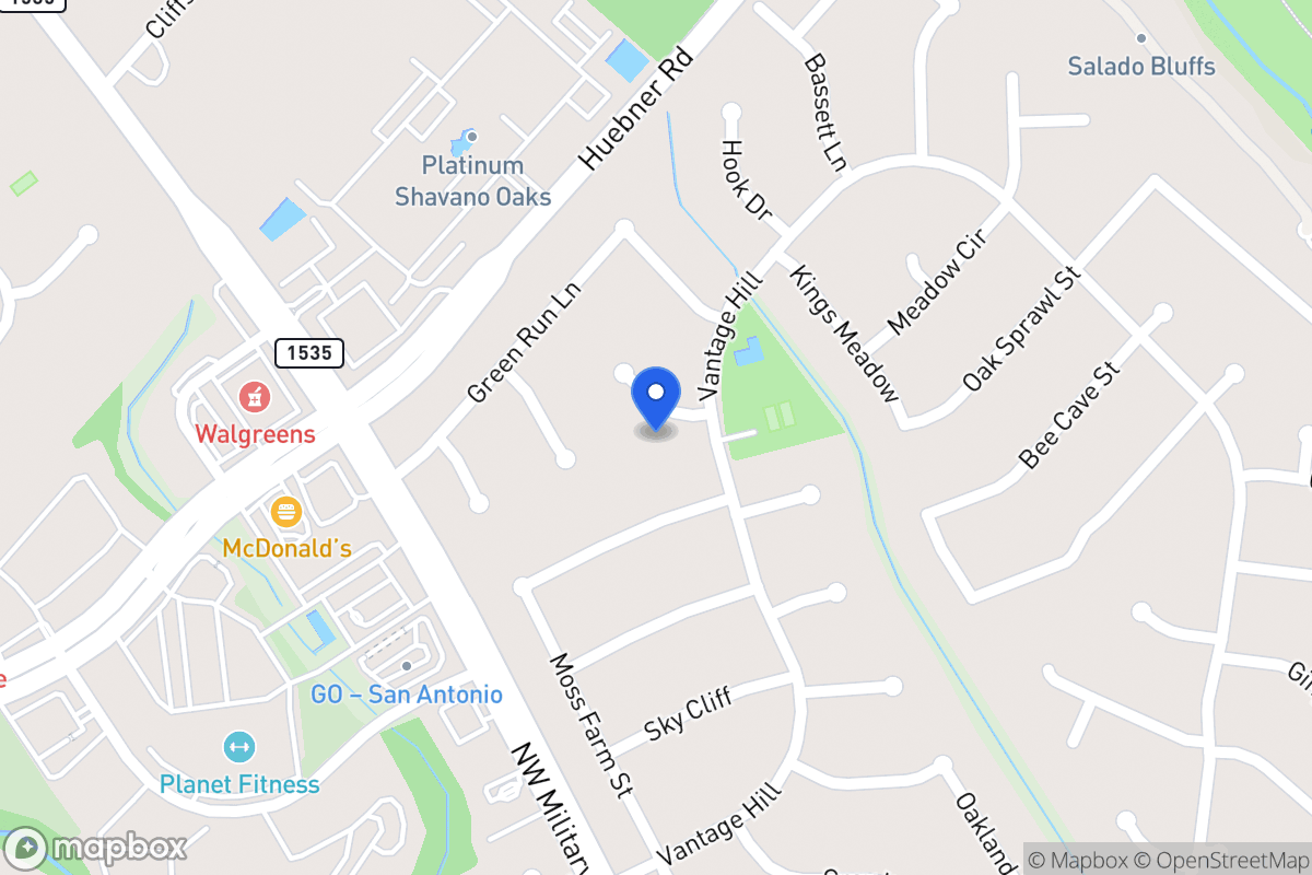Map of 14303  Fox Fire Ln