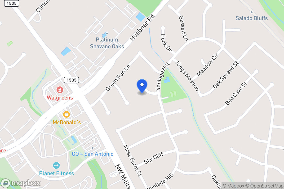 Map of 14307  Fox Fire Ln