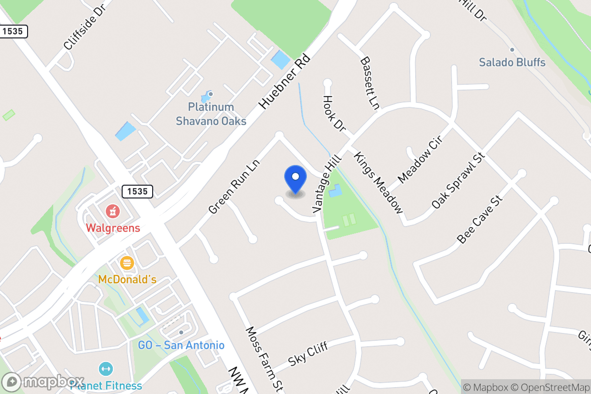 Map of 14306  Fox Fire Ln