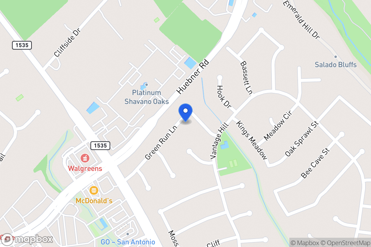 Map of 2910  Green Run Ln