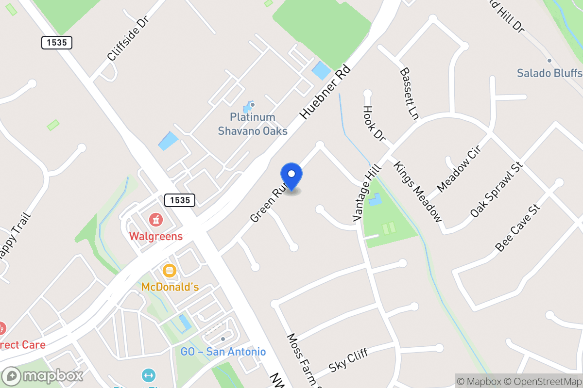 Map of 2922  Green Run Ln