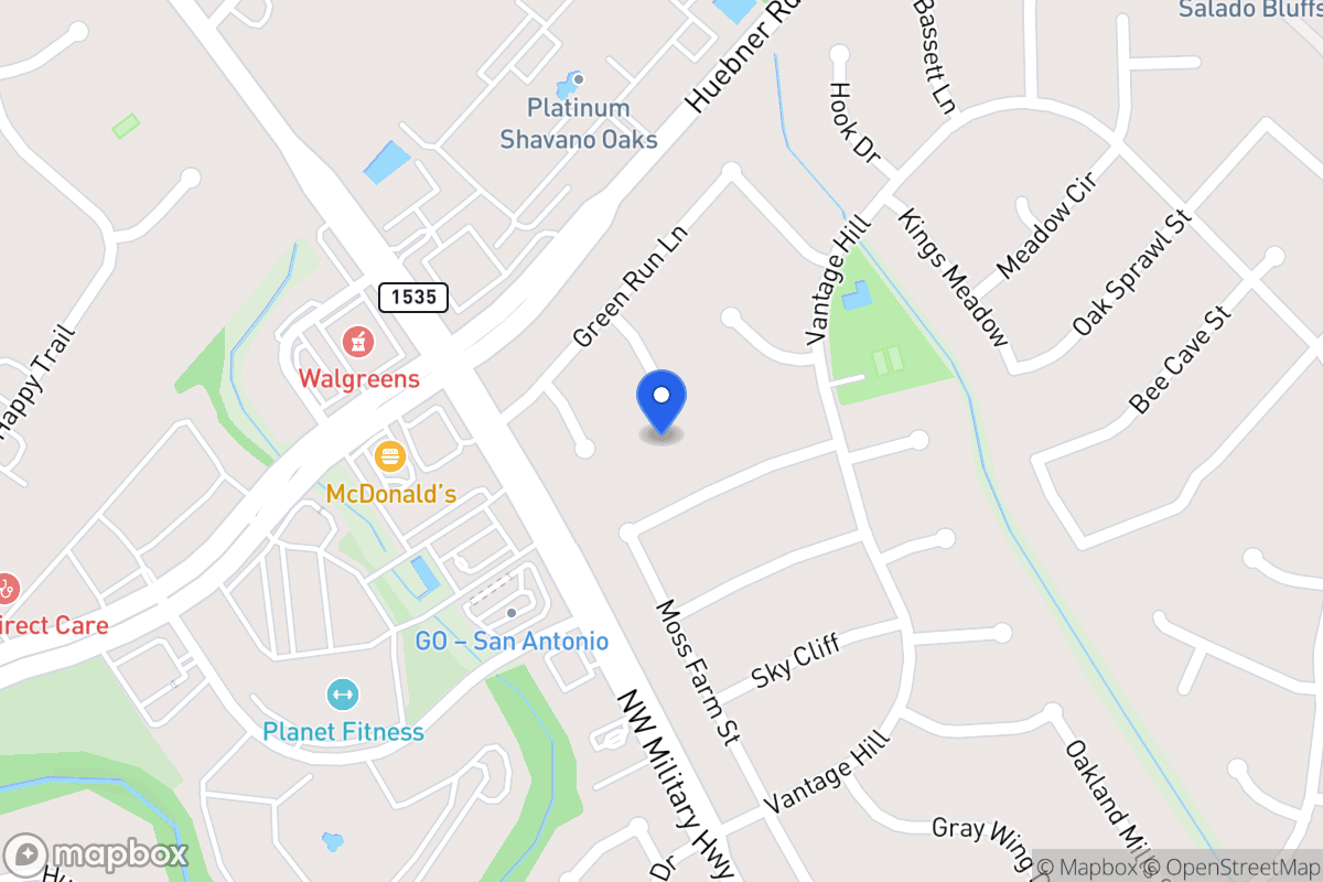 Map of 14303  Shadow Oaks Ln